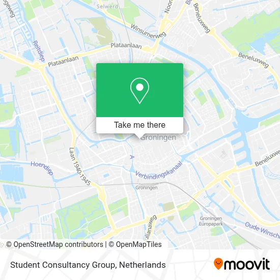 Student Consultancy Group map