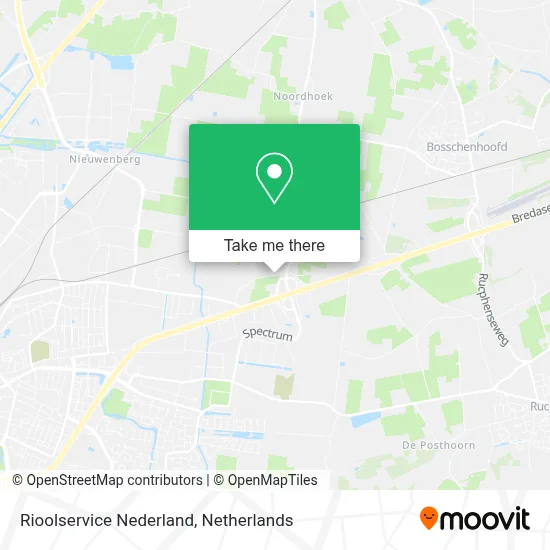 Rioolservice Nederland map