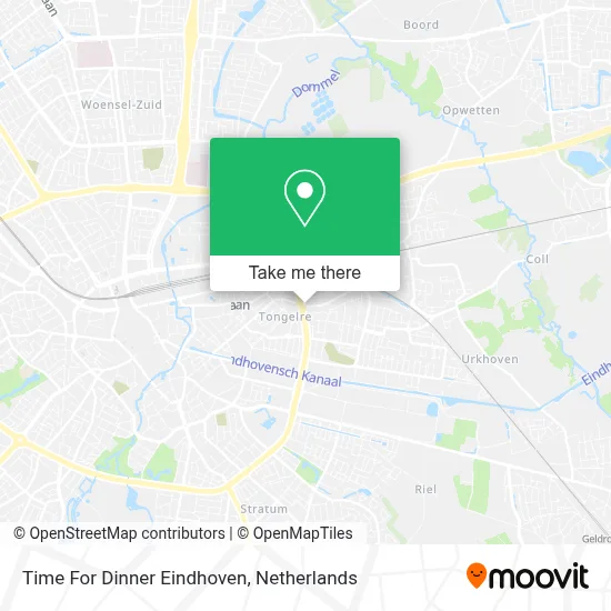 Time For Dinner Eindhoven map