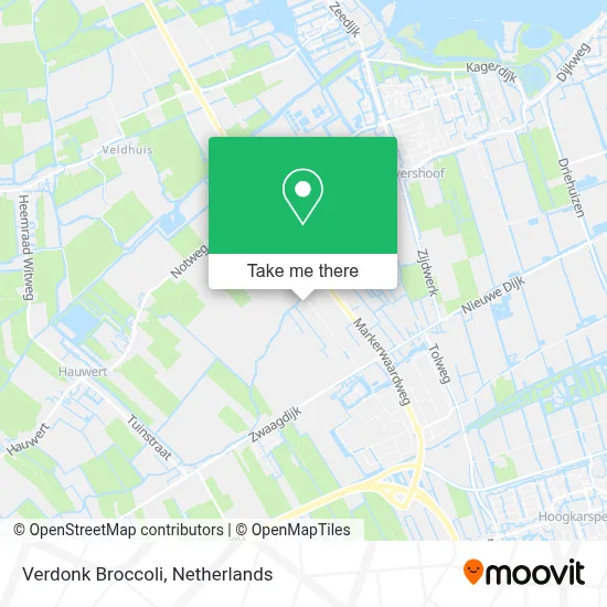 Verdonk Broccoli map