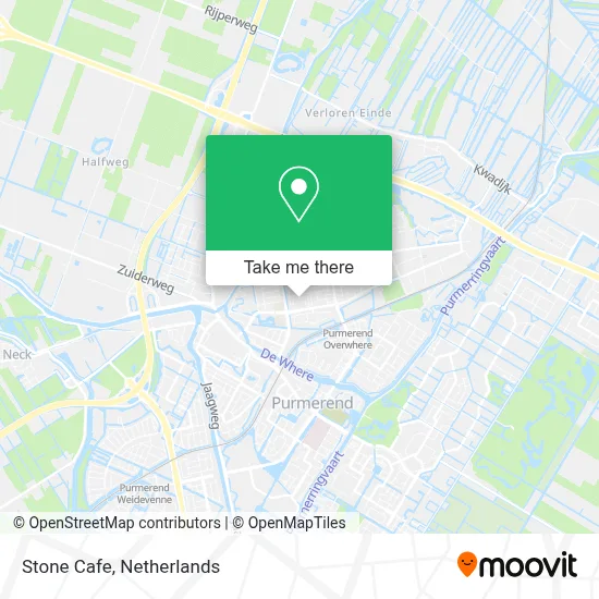 Stone Cafe map