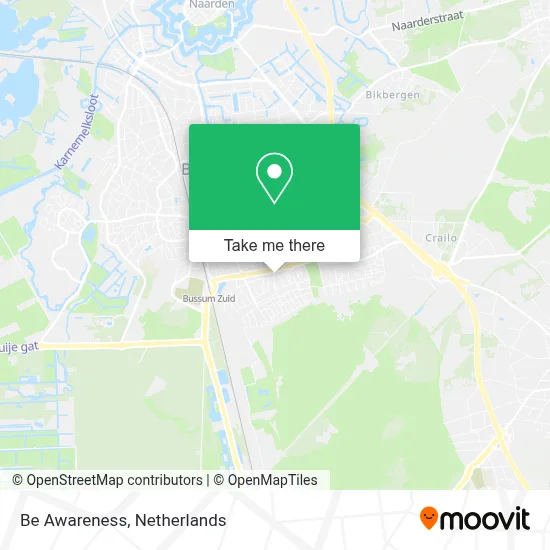 Be Awareness map
