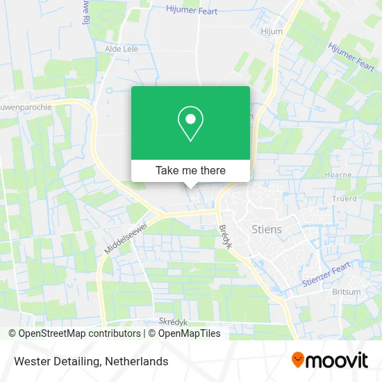 Wester Detailing map