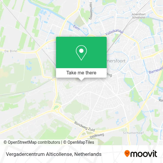 Vergadercentrum Alticollense map