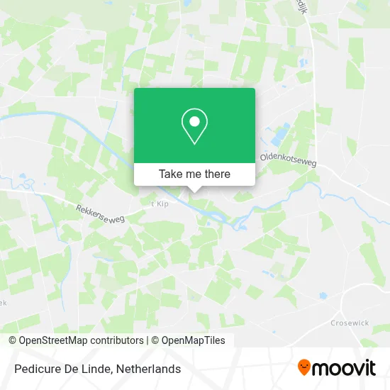Pedicure De Linde map