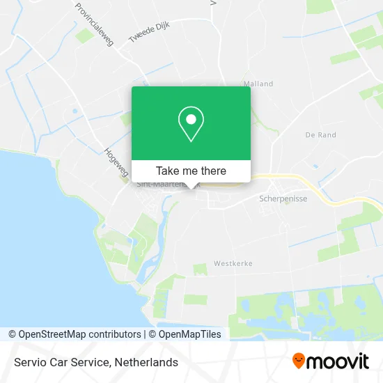 Servio Car Service map