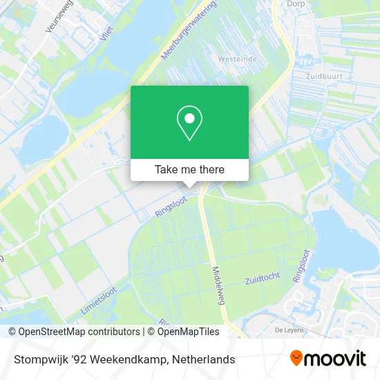 Stompwijk '92 Weekendkamp map