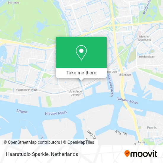 Haarstudio Sparkle map