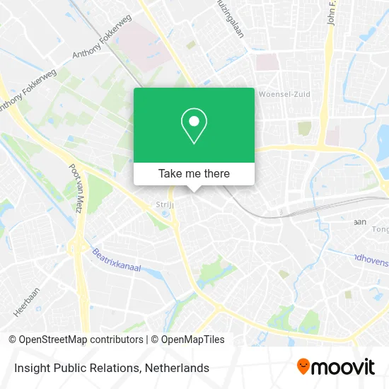 Insight Public Relations map