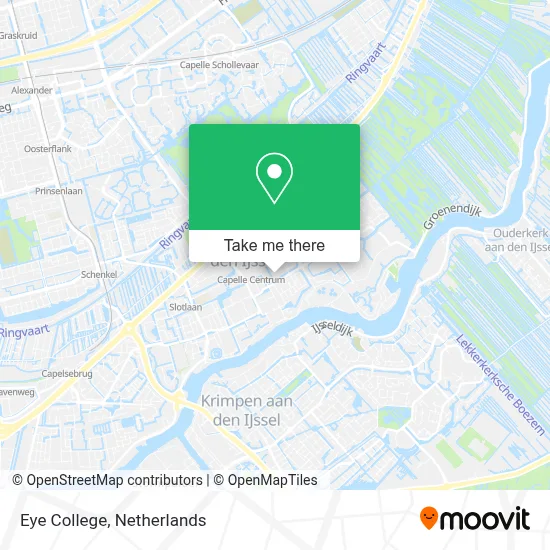 Eye College map