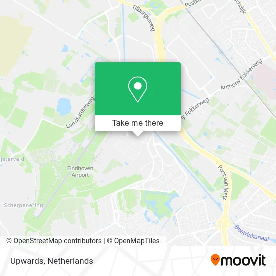 Upwards map