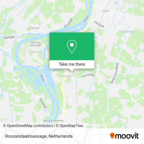 Roozendaalmassage map