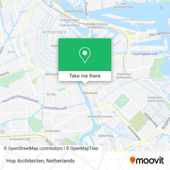 Hop Architecten map