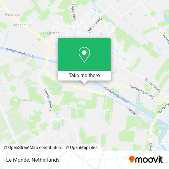 Le Monde map