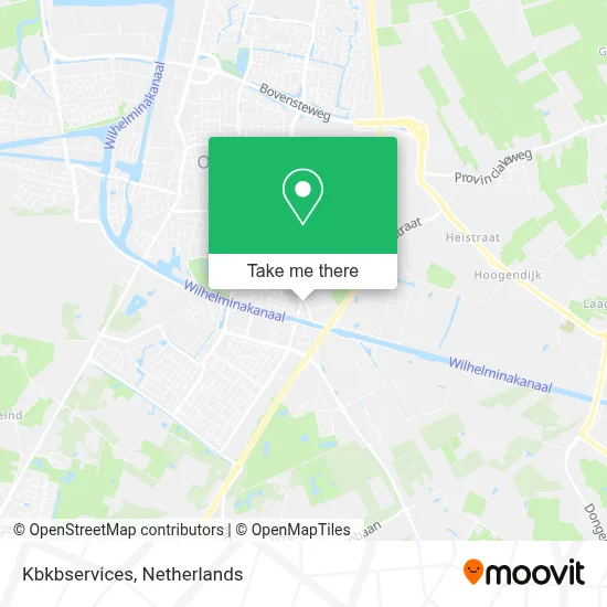 Kbkbservices map