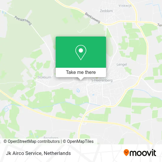 Jk Airco Service map