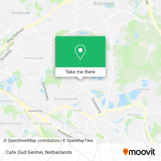 Cafe Oud Genhei map