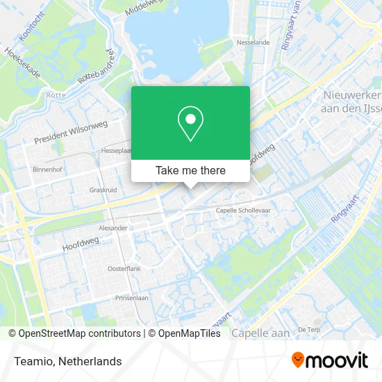 Teamio map