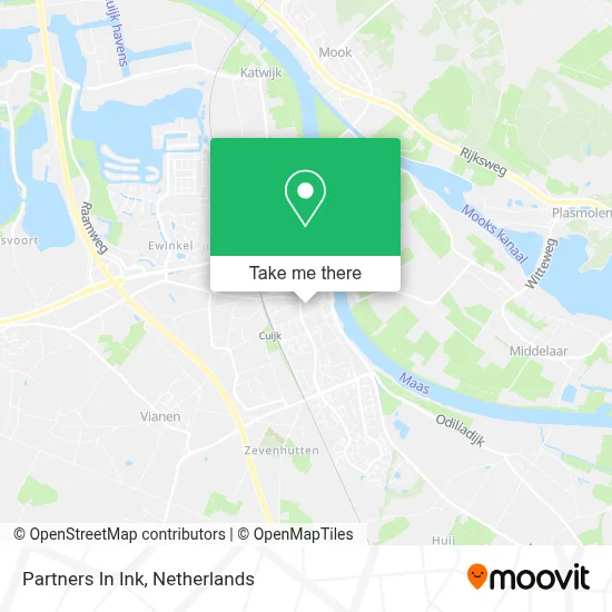 Partners In Ink map