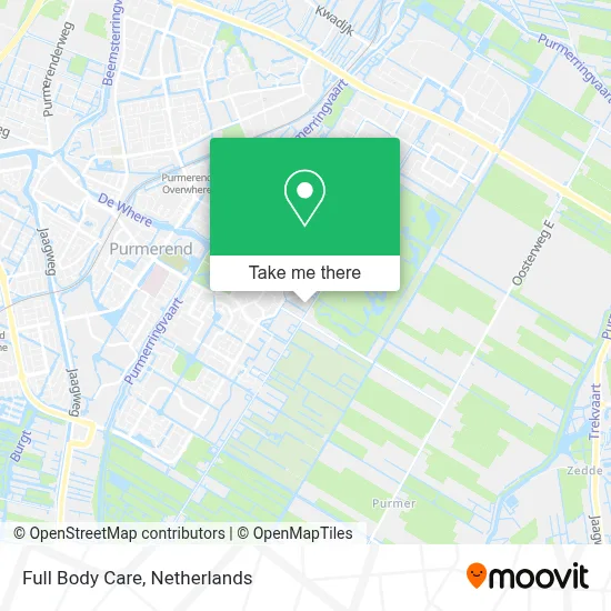 Full Body Care map