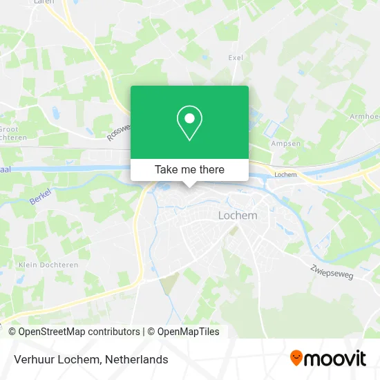 Verhuur Lochem map