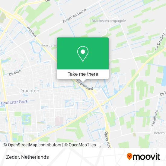 Zedar map