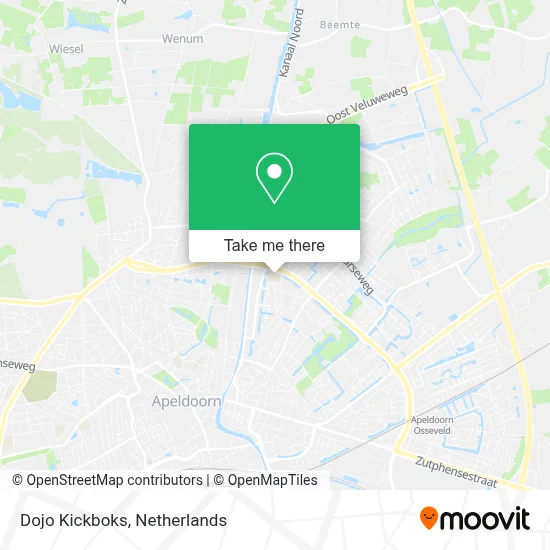 Dojo Kickboks map