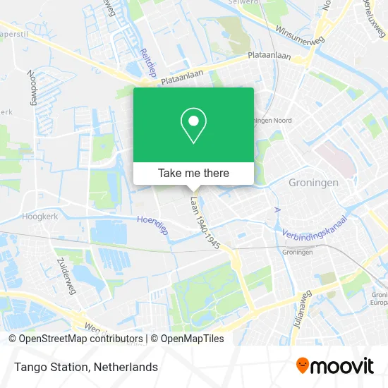 Tango Station map