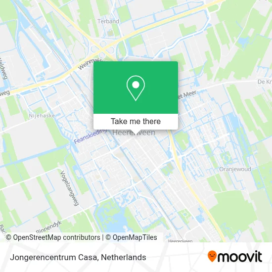 Jongerencentrum Casa map