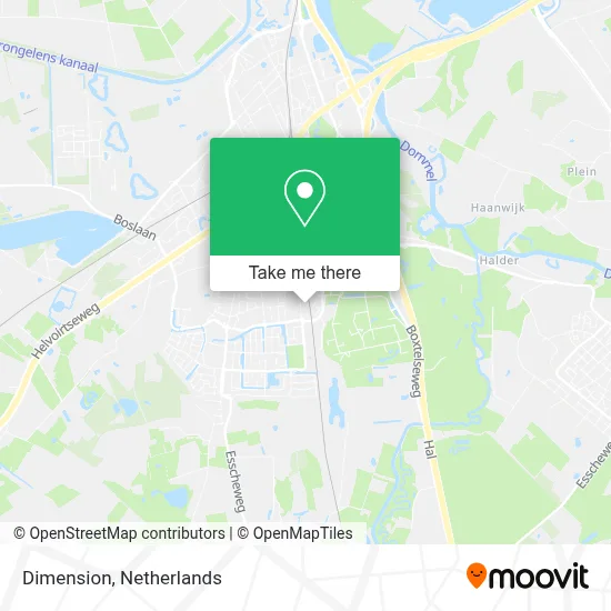 Dimensie map