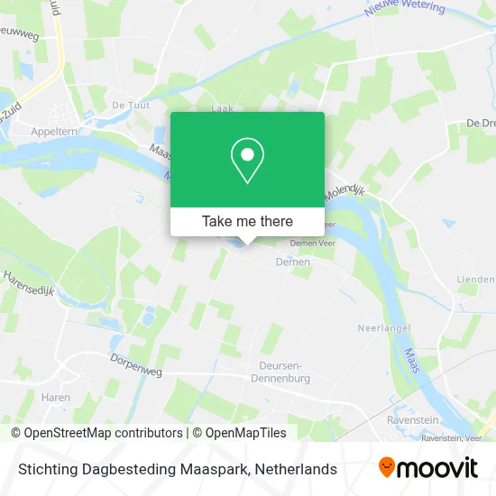 Stichting Dagbesteding Maaspark map