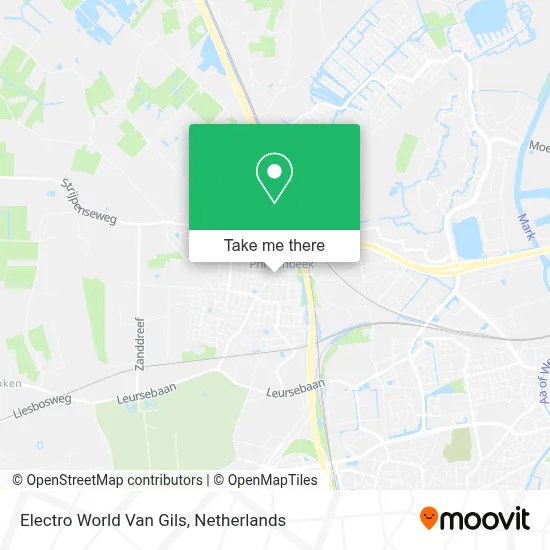Electro World Van Gils map