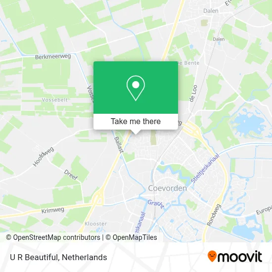 U R Beautiful map
