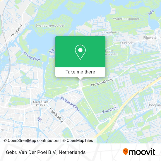 Gebr. Van Der Poel B.V. map