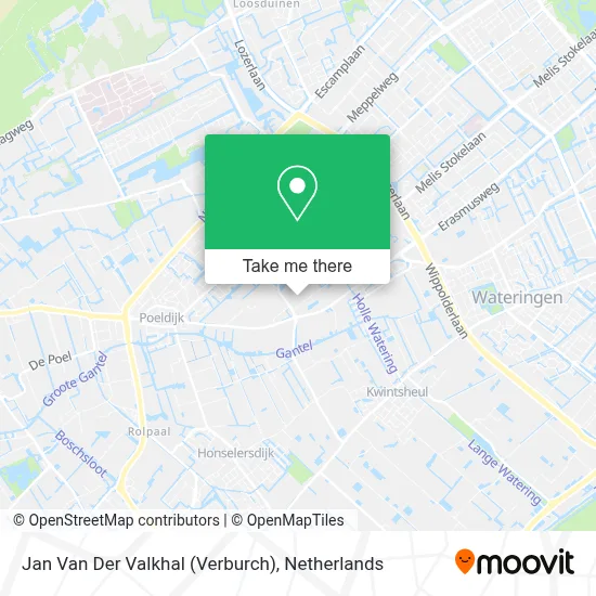 Jan Van Der Valkhal (Verburch) map