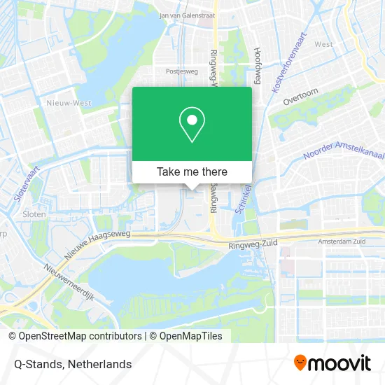Q-Stands map