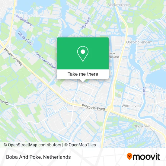 Boba And Poke map