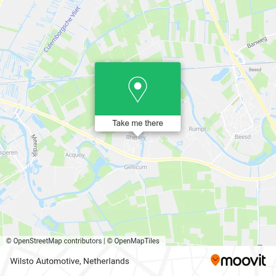 Wilsto Automotive map