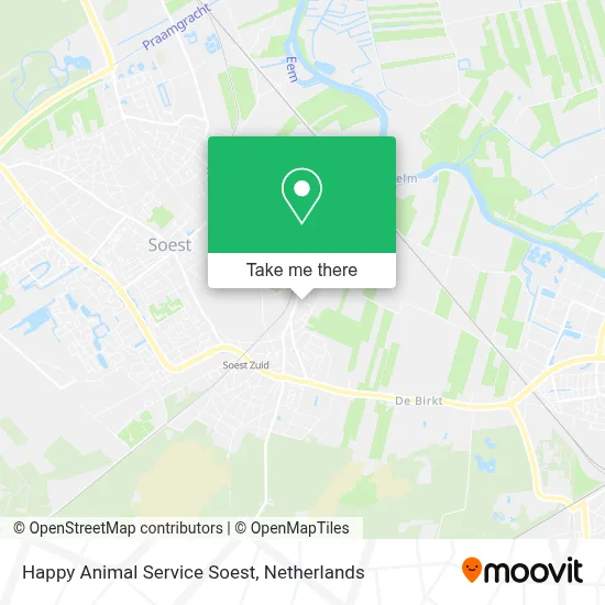 Happy Animal Service Soest map