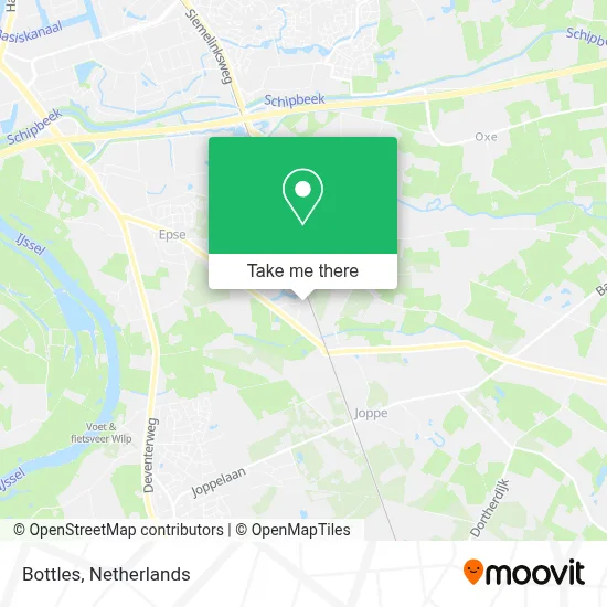 Bottles map