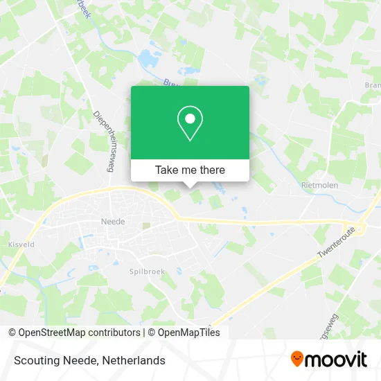 Scouting Neede map