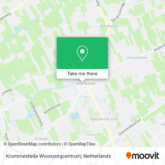 Krommestede Woonzorgcentrum map