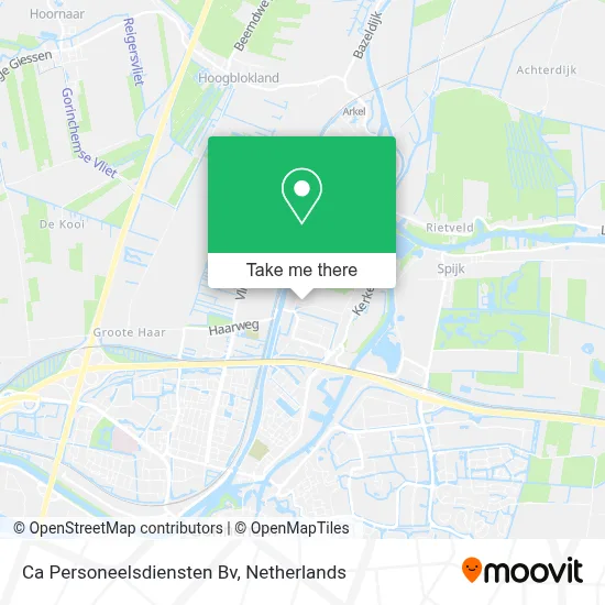 Ca Personeelsdiensten Bv map