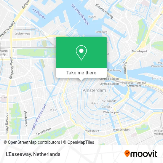 L'Easeaway map