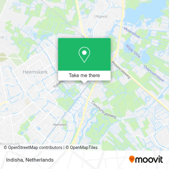 Indisha map