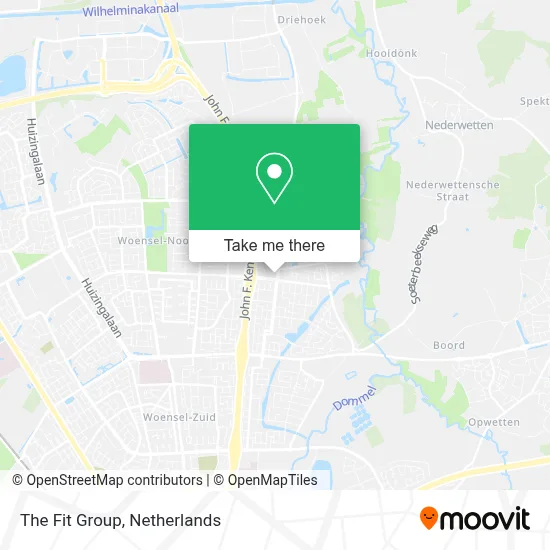 The Fit Group map
