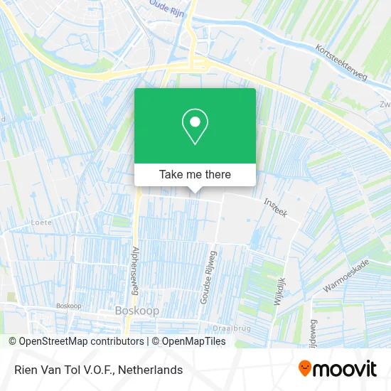 Rien Van Tol V.O.F. map
