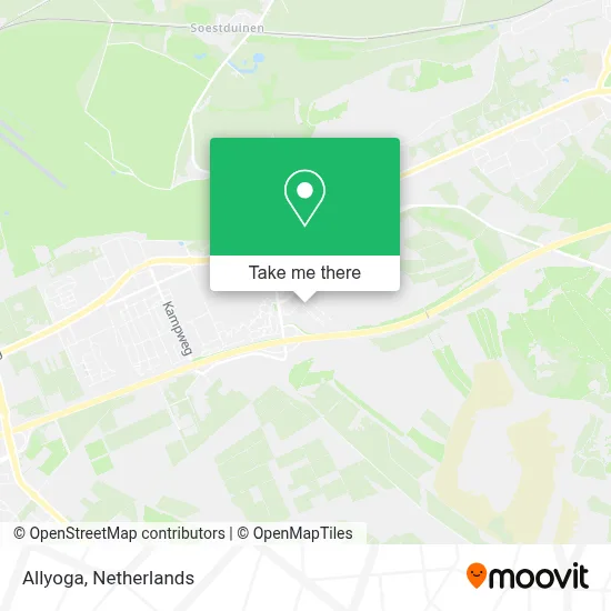 Allyoga map