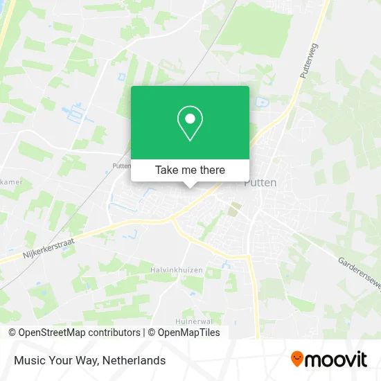Music Your Way map