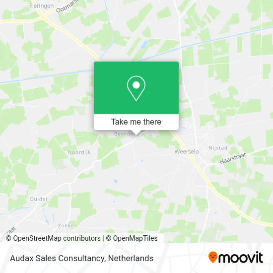 Audax Sales Consultancy map